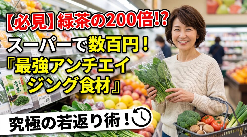 最強の若返り食材