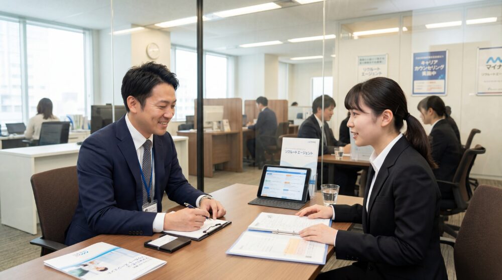 転職エージェントと相談