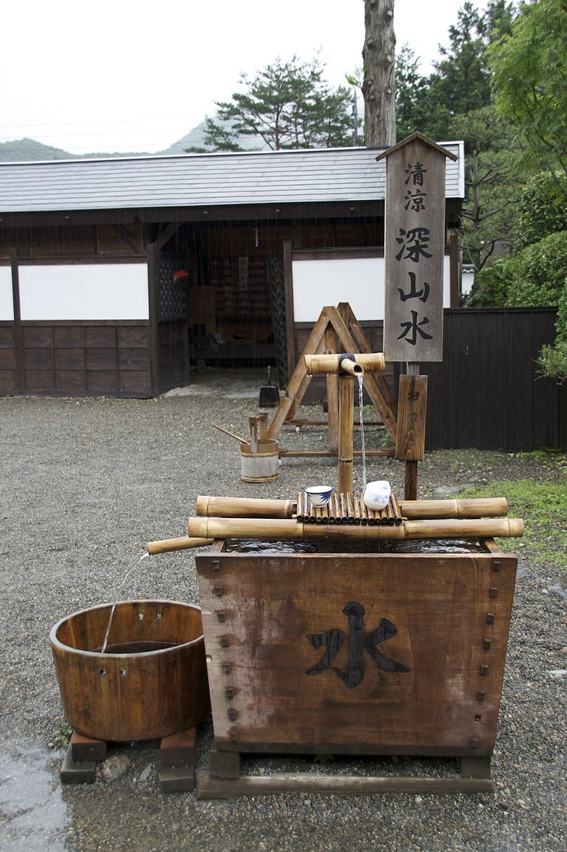 日光江戸村の村内（2008年撮影）