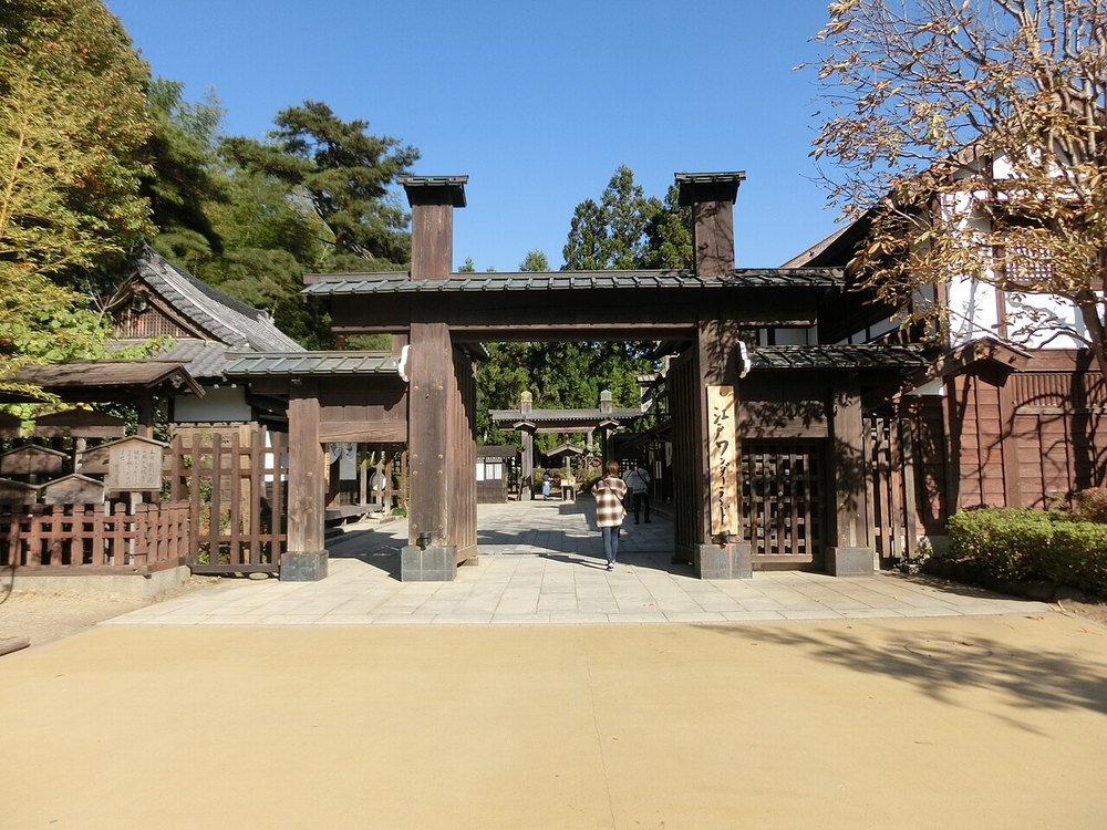 江戸ワンダーランド日光江戸村の江戸の町並み（2019年撮影）