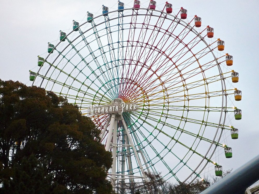 ひらかたパークの大観覧車スカイウォーカー