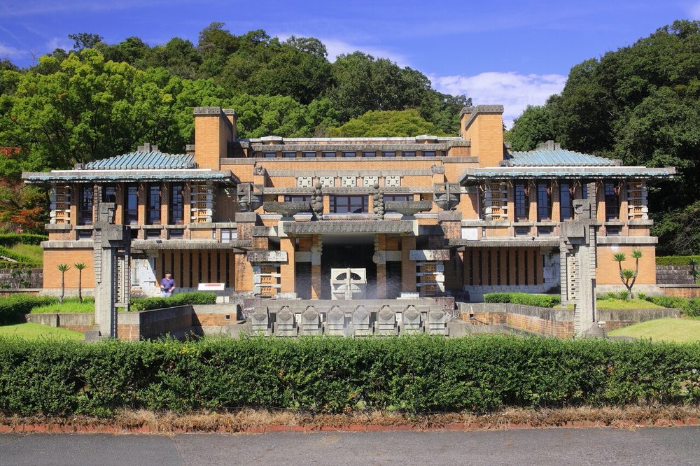 明治村の帝国ホテル中央玄関